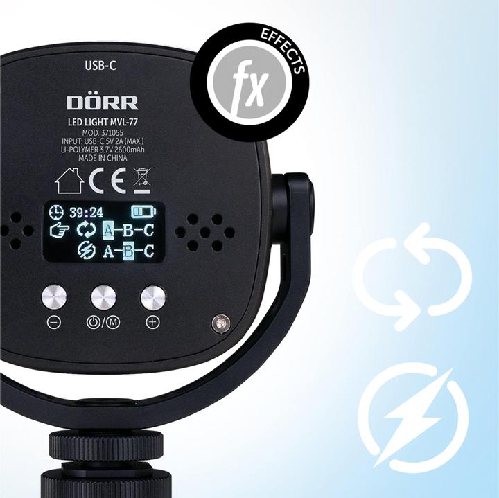 Actual product image Dörr MVL-77 LED Video Light (Video light)