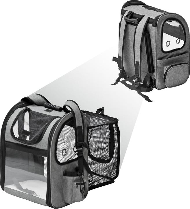 Actual product image Fudajo Backpack (Cat, Dog, Breathable, Lockable)