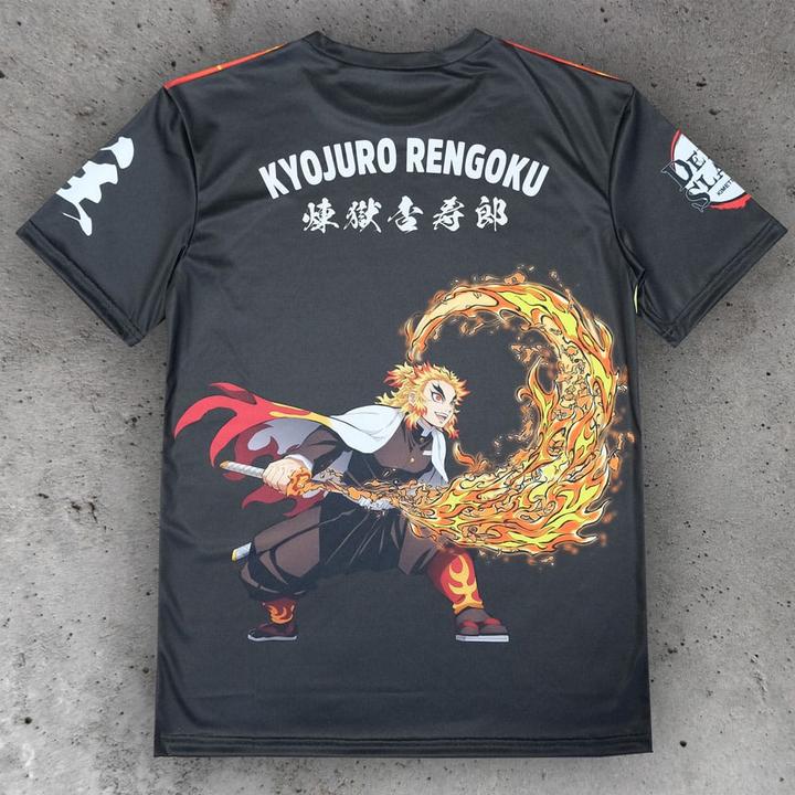 Produktbild POPbuddies Demon Slayer: Kimetsu no Yaiba T-Shirt Kyojuro Rengoku Grösse XL (XL)