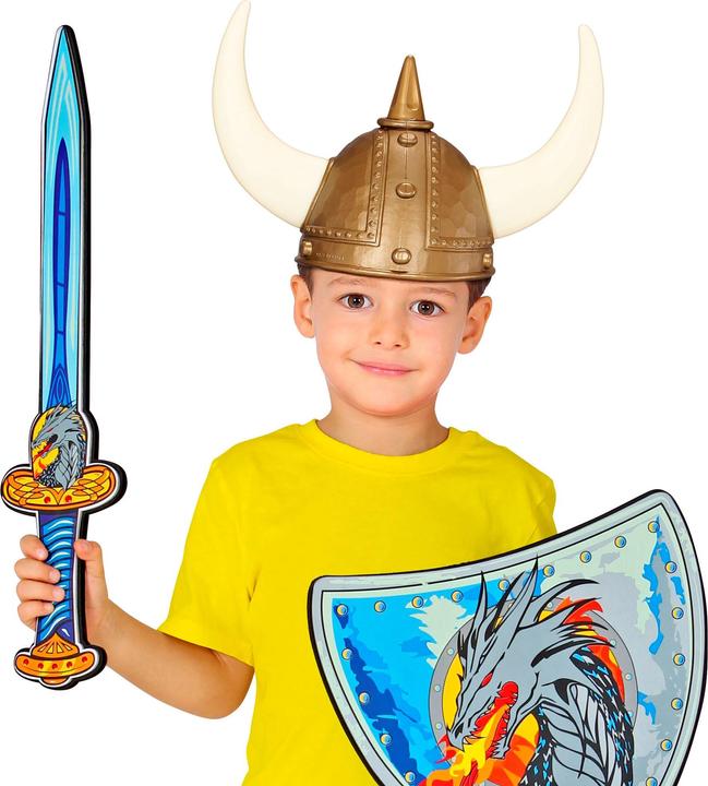 Image du produit Widmann WIKINGER-SPITZHELM aus Hartplastik - Kindergrösse