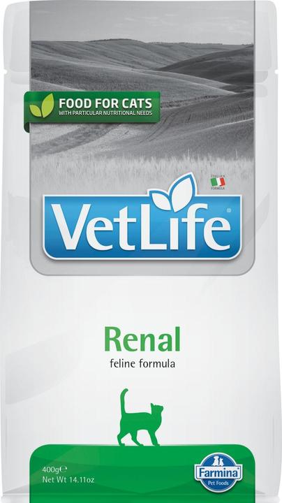 Farmina Vet Life CAT Renal 400 g (Adulte, 1 pcs, 400 g)