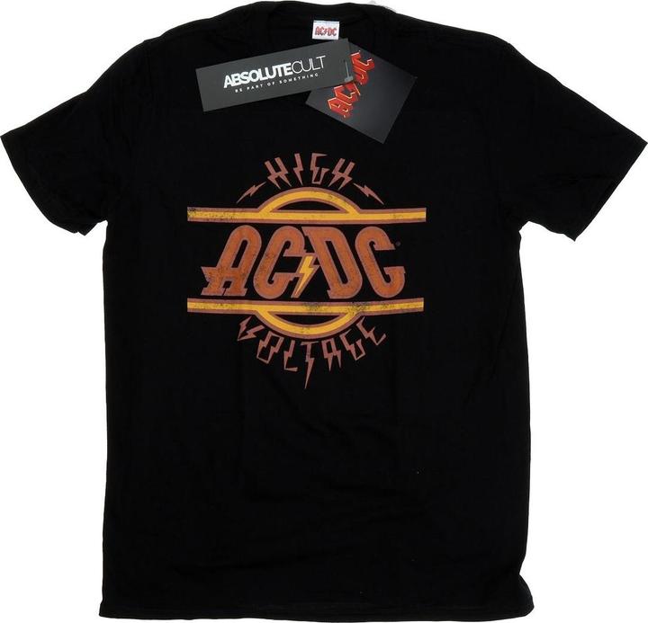 Produktbild AC/DC High Voltage Distressed Logo TShirt (M)