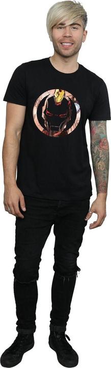 Image du produit Iron Man T-Shirt unisexe adulte Montage (M)