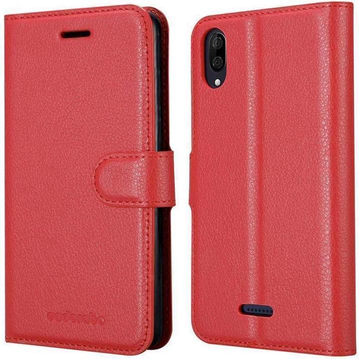 Actual product image Cadorabo Book with stand function cover (Wiko Y80)