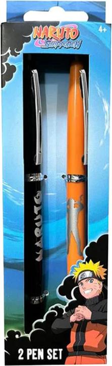 Produktbild Naruto Shippuden KugelschreiberSet 2erPack (orange/schwarz, 2 x)