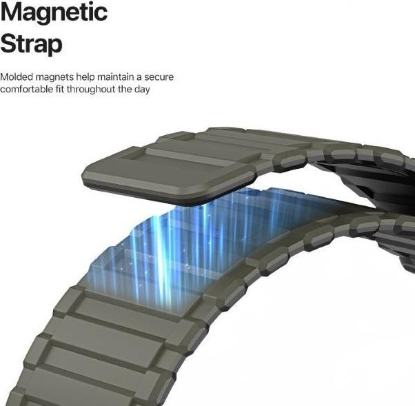 Actual product image Dux Ducis KJ bracelet (42 mm, 45 mm, 44 mm, 49 mm, Silicone (liquid))