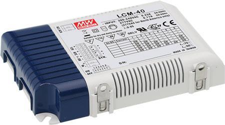 Produktbild MeanWell LCM-40 LED-Treiber Konstantstr