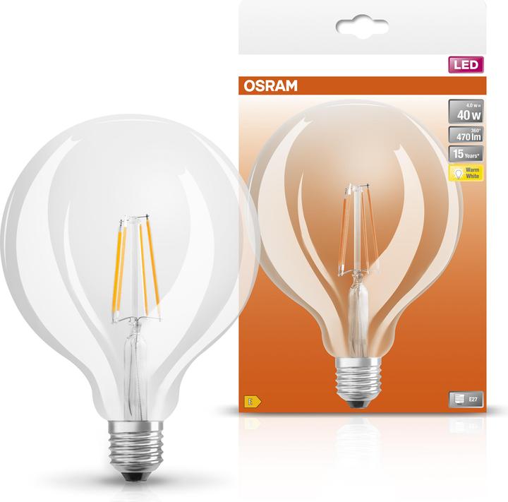 Image du produit Osram Rénovation classique (E27, 4.50 W, 470 lm, 1 x, E)