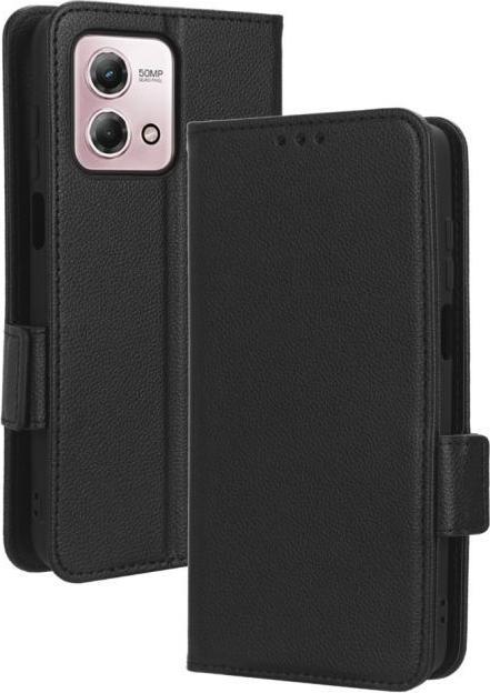 Produktbild MU Classic Litchi Leder Bookcover Series (Motorola Moto G Stylus 5G (2023))