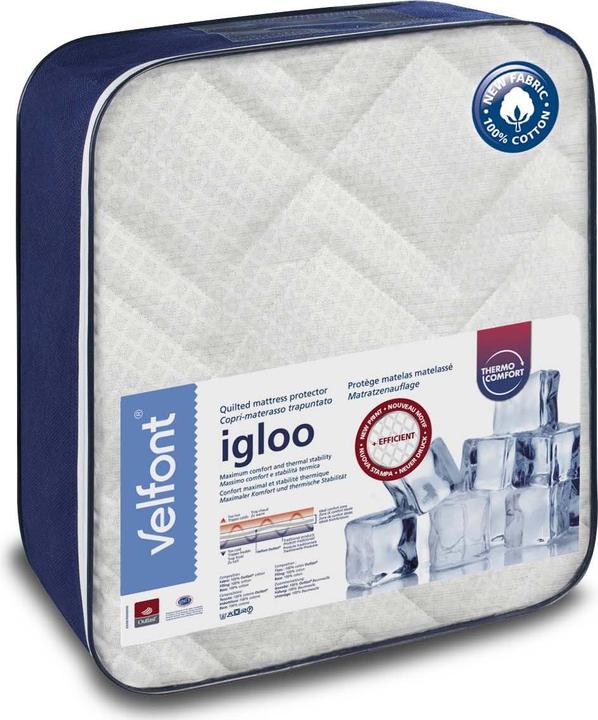 Produktbild Velfont Thermoregulierende Matratzenauflage Igloo (90 x 200 cm)