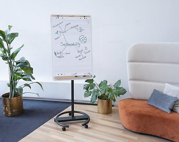Image du produit Legamaster SKETCH INFINITE mobiles Flipchart Rundfuss
