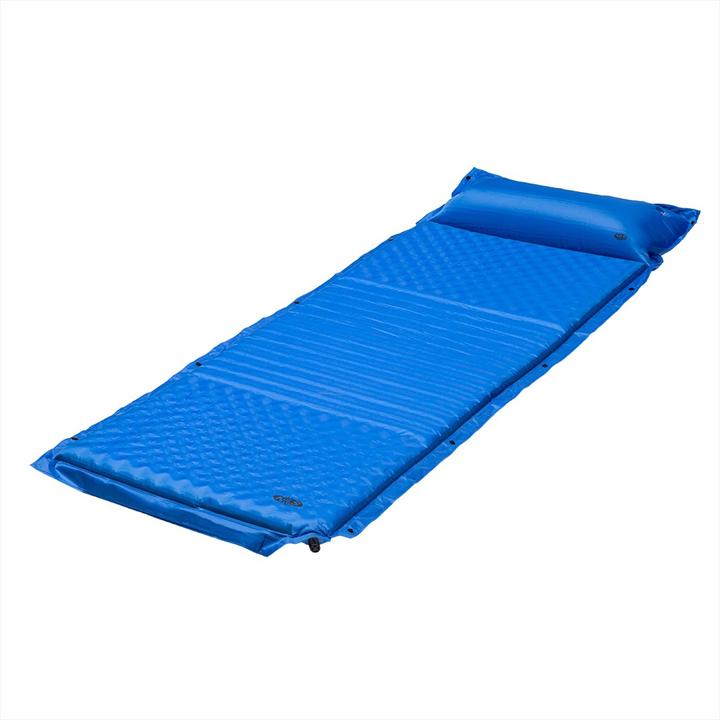 Actual product image Nils Self-inflating mattress with cushion NC4001, blue