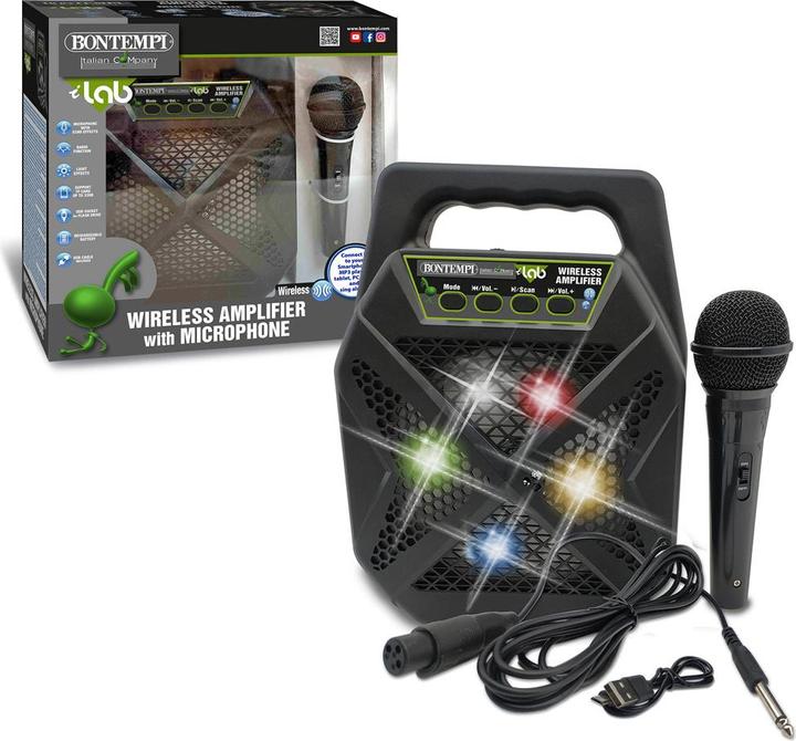 Actual product image Bontempi Verstärker mit Mikrofon, drahtlos