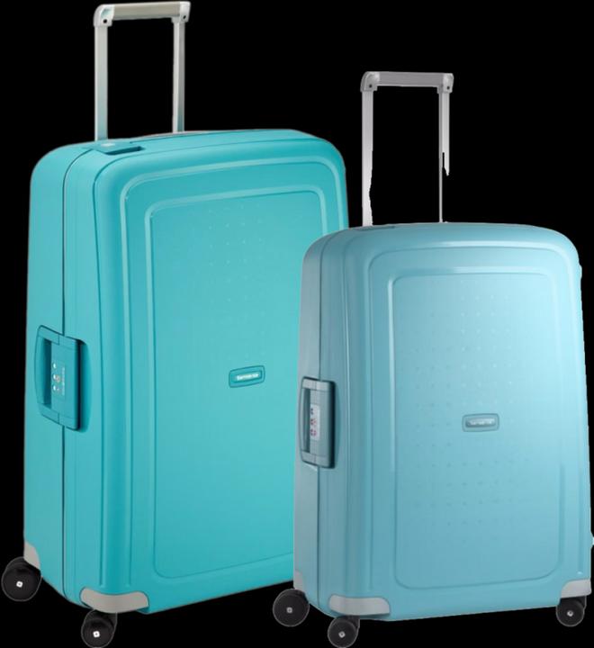 Image du produit Samsonite S'Cure Spinner 69+75cm Aqua Blue Kofferset (102 l)