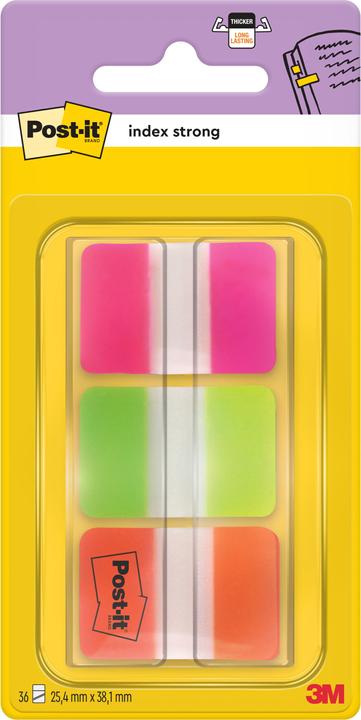 Actual product image Post-it Index Strong (25.5 x 38 mm)