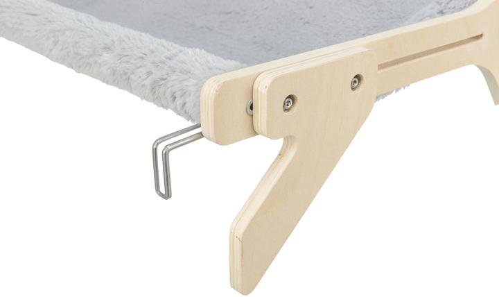 Immagine prodotto Trixie Amaca 47 cm x 24 cm x 38 (24 cm, Grigio chiaro)