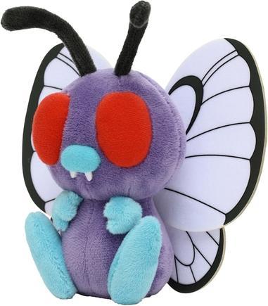 Actual product image Pokémon Butterfree Sitting Cuties Plush - 14 cm (14 cm)