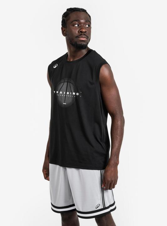 Kipsta Damen/Herren Basketball Trikot ärmellos - Fast 500 schwarz