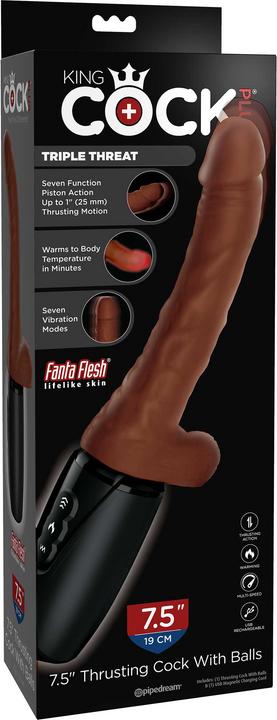 Actual product image Pipedream King Cock Plus Triple Threat