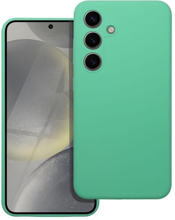 Produktbild OEM Back panel cover Case SILICONE 2mm for SAMSUNG S25 mint (Samsung Galaxy S25)