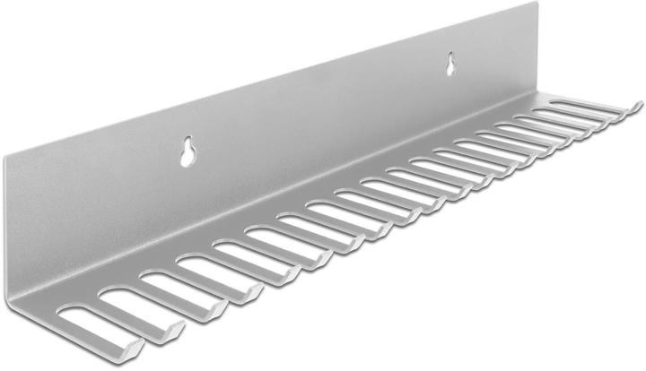 Delock Support de câble 318 x 65 mm pour montage mural gris