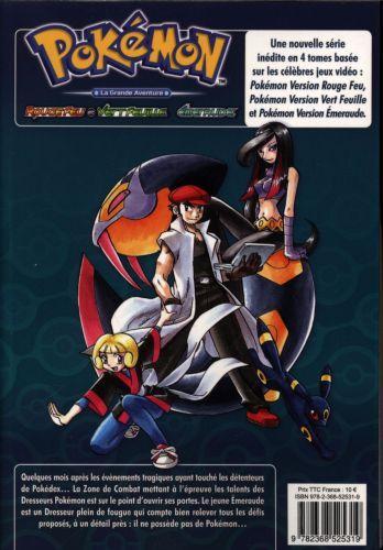 Image du produit NoName POKEMON : Rouge Feu et Vert Feuille Emeraude - Tome 3 (Français, Kusaka Hidenori, Yamamoto Satoshi, 2017)