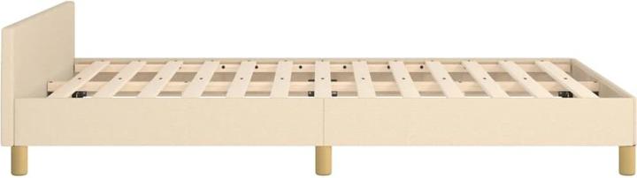 Produktbild VidaXL Bettgestell mit Kopfteil Stoff (120 x 190 cm)