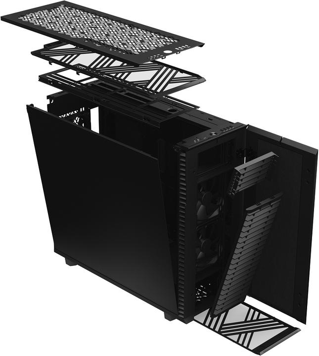Image du produit Fractal Define 7 XL Noir (EE-ATX, SSI CEB, SSI EEB, ATX, mATX, Mini-ITX, E-ATX)