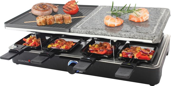 Actual product image Korona el. Raclette grill 45051 sw