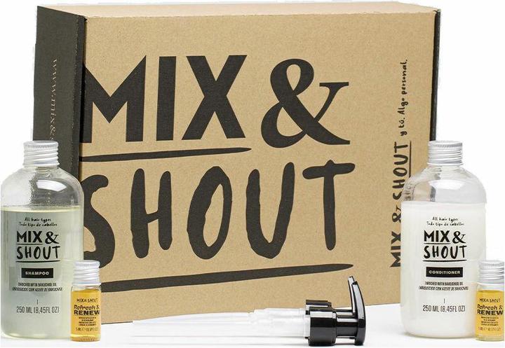 Mix & Shout ROUTINE REPAIR LOT 4 pz (Haarpflege set)