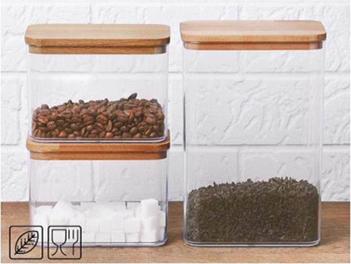Produktbild neuetischkultur Vorratsdosen-Set 3-tlg. Kunststoff, eckig (4 l)