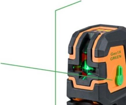 Geo-Fennel Geo1X-GREEN cross line laser