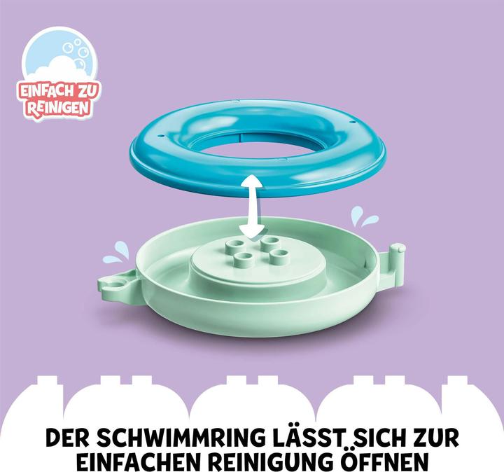Actual product image LEGO Bathtub fun: swimming animal train (10965)
