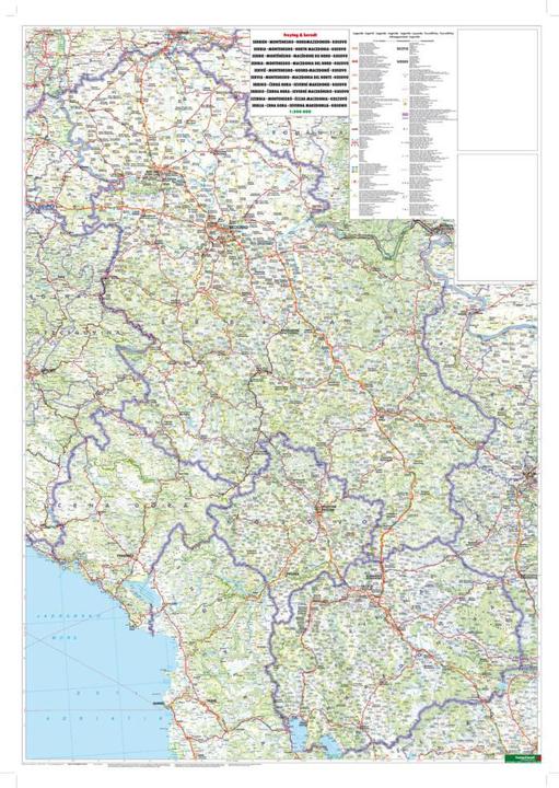 Produktbild Serbien - Montenegro - Mazedonien 500000