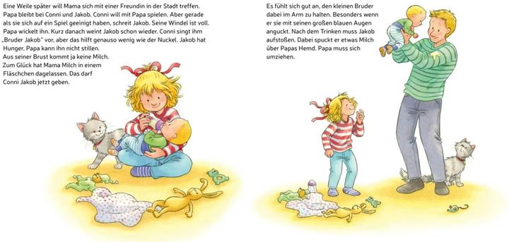 Produktbild LESEMAUS 23: Conni und ihr kleiner Bruder (Liane Schneider, Janina Görrissen, Marc Rueda, Deutsch)