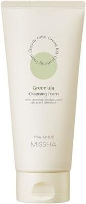 Image du produit Missha Mousse Nettoyante Profonde Crème Latte oczyszczająca pianka do twarzy Green Tea 172ml (Mousse, 172 ml)