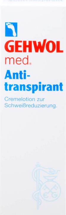 Actual product image Gehwol Med antiperspirant (Foot bath, 125 ml)