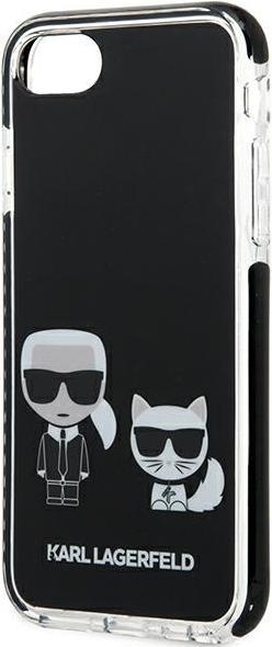 Produktbild Karl Lagerfeld case for iPhone 7 / 8 / SE 2020 / SE 2022 KLHCI8TPEKCK hard case black Karl & Choupet (Apple iPhone SE (3rd Gen), Apple iPhone SE (2nd Gen), Apple iPhone 7)
