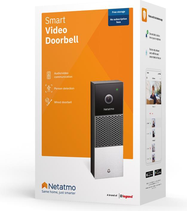 Produktbild Netatmo IP Video Türsprechanlage (WLAN)
