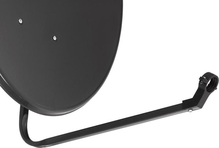 Produktbild Maclean Satellitenantennen-TV-System MCTV-929, phosphatierter Stahl, Graphit, 90 cm (Parabolantenne)