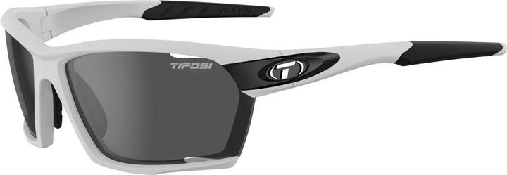 Tifosi Unisexe Kilo, Blanc/Noir, Smoke/Ac Red/Clear Lunettes de soleil, One Size (émanations, Clear, Red)