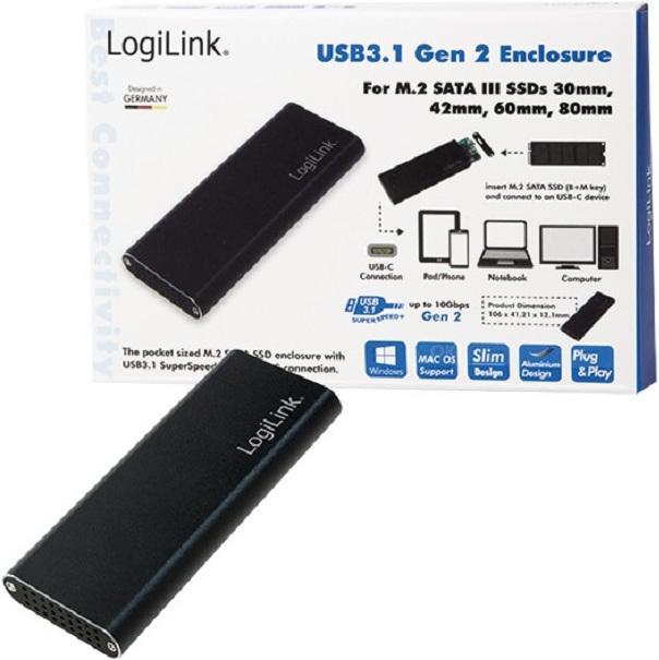 Immagine prodotto LogiLink UA0314 (M.2 2230, M.2 2242, M.2 2260, M.2)