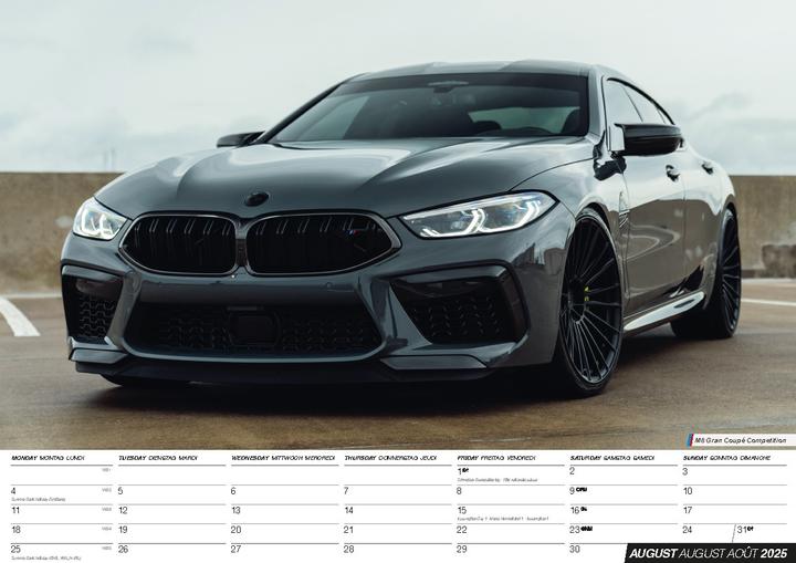 Produktbild M 2025 Kalender (Harter Einband, Deutsch)