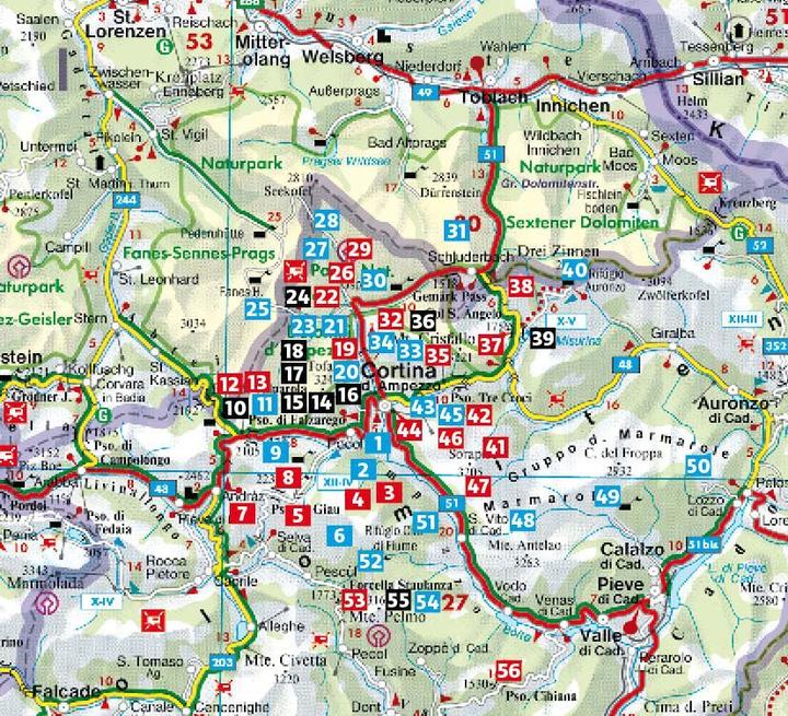 Produktbild Dolomiten 6 - Rund um Cortina d’Ampezzo (Deutsch, Franz Hauleitner, 2023)