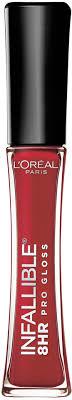 Immagine prodotto L'Oréal Paris L'Oréal Infallible Pro Gloss, rosso ribelle (Rosso ribelle)