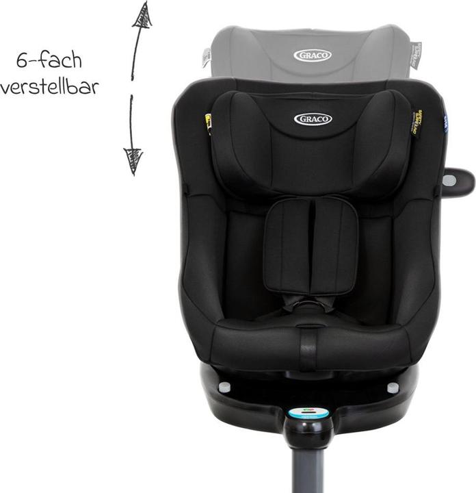 Produktbild Graco Turn2Me DLX i-Size R129 (Reboarder, ECE R129/i-Size Norm)