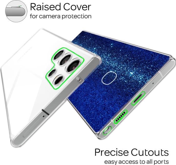 Actual product image Nalia Clear 360 degree hull (Samsung Galaxy S22 Ultra)