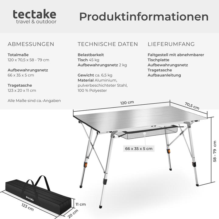 Actual product image tectake Bastian