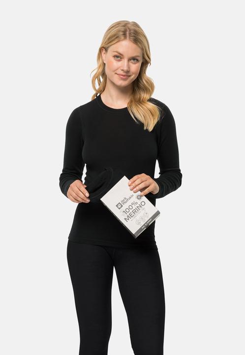 Produktbild Jack Wolfskin Merino Longsleeve W (L)