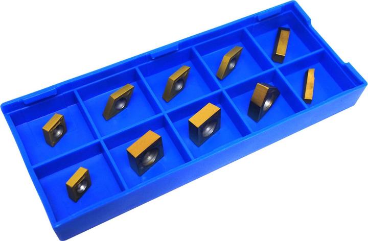 Produktbild Paulimot Schneidplatten für die Drehmeissel-Sets 10 mm und 12 mm, 10-teilig
